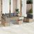 Set canapele de grădină, 8 piese, cu perne, bej, poliratan GartenMobel Dekor