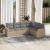 Set canapele de grădină cu perne, 6 piese, bej, poliratan GartenMobel Dekor