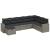 Set canapele de grădină cu perne, 8 piese, gri, poliratan GartenMobel Dekor