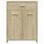 Set mobilier de baie, 4 piese, stejar sonoma, lemn prelucrat GartenMobel Dekor
