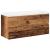 Dulap chiuvetă cu chiuvetă încorporată lemn vechi 101x39,5x49cm GartenMobel Dekor
