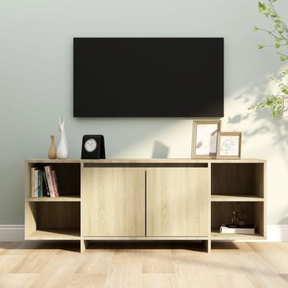 Comodă TV, stejar sonoma, 130x35x50 cm, PAL GartenMobel Dekor