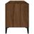 Dulap pentru discuri stejar maro, 84,5x38x48 cm, lemn prelucrat GartenMobel Dekor