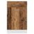 Dulap inferior cu sertar lemn vechi 50x46x81,5cm lemn prelucrat GartenMobel Dekor