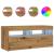 Dulap TV cu LED stejar artizanal 90x35x40 cm lemn prelucrat GartenMobel Dekor