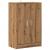 Pantofar, stejar artizanal, 60x35x92 cm lemn prelucrat GartenMobel Dekor