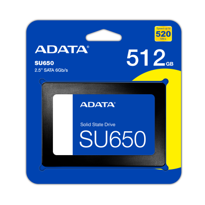 SSD ADATA SU650, 512GB, 2.5 Inch, SATA-III, ASU650SS-512GT-R NewTechnology Media