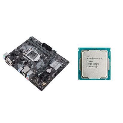 Placa de baza Second Hand Asus PRIME H310M-K, Socket 1151, mATX, Shield, Cooler + Procesor Intel Core i5-8400 2.80 - 4.00 GHz, 9 MB Cache NewTechnology Media