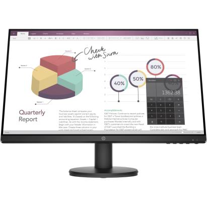 Monitor Second Hand HP N24v G4, 23.8 Inch Full HD IPS LED, VGA, HDMI, Grad A- NewTechnology Media