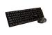 KIT wireless SPACER, tastatura wireless + mouse wireless, black, SPDS-1100 NewTechnology Media