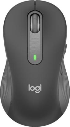 Mouse Wireless Nou LOGITECH Signature M650 Large stanga, Dual Mode, 2000 dpi, Bluetooth, Grafit NewTechnology Media