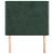Tăblii de pat, 2 buc, verde închis, 90x5x78/88 cm, catifea GartenMobel Dekor