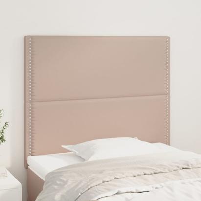 Tăblii de pat 2 buc, cappuccino 90x5x78/88 cm piele ecologică GartenMobel Dekor