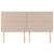 Tăblii de pat 4 buc, cappuccino 90x5x78/88 cm piele ecologică GartenMobel Dekor