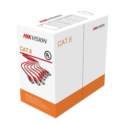 Cablu UTP cat6 0.565mm, cupru integral, cutie 305 metri - HIKVISION DS-1LN6-UU SafetyGuard Surveillance