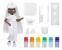 RAINBOW HIGH WATERCOLOR CREATE PAPUSA OCHI VERZI SuperHeroes ToysZone