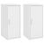 Pantofare, 2 buc., alb, 32x35x70 cm, PAL GartenMobel Dekor