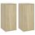 Pantofare, 2 buc., stejar sonoma, 32x35x70 cm, PAL  GartenMobel Dekor