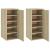 Pantofare, 2 buc., stejar sonoma, 32x35x70 cm, PAL  GartenMobel Dekor