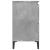 Dulap de chiuvetă, gri beton, 80x33x60 cm, lemn prelucrat GartenMobel Dekor