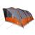 Cort de camping tunel 5 persoane, gri/portocaliu, impermeabil GartenMobel Dekor