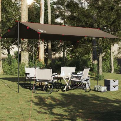 Prelată de camping, maro, 506x306 cm, impermeabilă GartenMobel Dekor