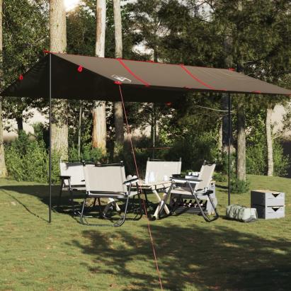 Prelată de camping, maro, 451x420 cm, impermeabilă GartenMobel Dekor