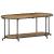 Dulap TV, 100x42x40 cm, lemn masiv reciclat GartenMobel Dekor