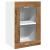 Dulap suspendat cu sticlă lemn vechi 40x31x60 cm lemn prelucrat GartenMobel Dekor