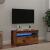 Dulap TV cu lumini LED lemn vechi 75x35x40 cm lemn prelucrat GartenMobel Dekor