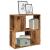 Bibliotecă, lemn vechi, 60x24x63 cm, lemn prelucrat GartenMobel Dekor