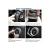 Ornament argintiu universal pentru buton start-stop, cu cristale stralucitoare Cod: JS-21 Automotive TrustedCars