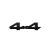 Ornament metalic "4X4"15cmx3.7cm Cod: JS-12 Automotive TrustedCars
