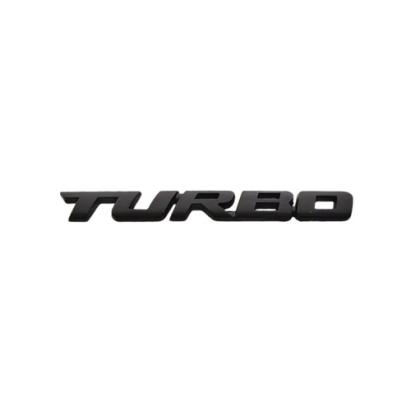 Ornament metalic "TURBO" 13cmx1.8cm Cod: JS-13 Automotive TrustedCars