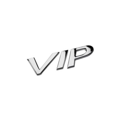Ornament metalic "VIP" 7.2cmx3cm Cod: JS-16 Automotive TrustedCars