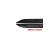 Ornament metalic Negru 20cmx2.9cm Cod: JS-17 Automotive TrustedCars