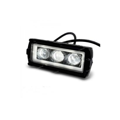 Proiector LED cu angel eyes DRL alb 1000lm Cod: ZC-3WYB Automotive TrustedCars