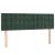 Pat box spring cu saltea, verde închis, 140x190 cm, catifea GartenMobel Dekor