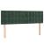 Pat box spring cu saltea, verde închis, 140x200 cm, catifea GartenMobel Dekor