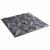 Panouri de perete 12 buc. gri 50x50 cm XPS 3 m² ametist GartenMobel Dekor