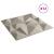 Panouri de perete 12 buc. Beton 50x50 cm XPS 3 m² diamant GartenMobel Dekor