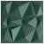 Panouri de perete 12 buc. verde 50x50 cm XPS 3 m² diamant GartenMobel Dekor