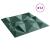 Panouri de perete 12 buc. verde 50x50 cm XPS 3 m² diamant GartenMobel Dekor