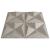 Panouri de perete 48 buc. Beton 50x50 cm XPS 12 m² origami GartenMobel Dekor