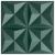 Panouri de perete 24 buc. verde 50x50 cm XPS 6 m² origami GartenMobel Dekor