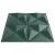 Panouri de perete 48 buc. verde 50x50 cm XPS 12 m² origami GartenMobel Dekor