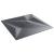 Panouri de perete 12 buc. gri 50x50 cm XPS 3 m² stea GartenMobel Dekor