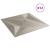 Panouri de perete 12 buc. Beton 50x50 cm XPS 3 m² stea GartenMobel Dekor