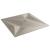 Panouri de perete 12 buc. Beton 50x50 cm XPS 3 m² stea GartenMobel Dekor