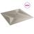 Panouri de perete 24 buc. Beton 50x50 cm XPS 6 m² stea GartenMobel Dekor